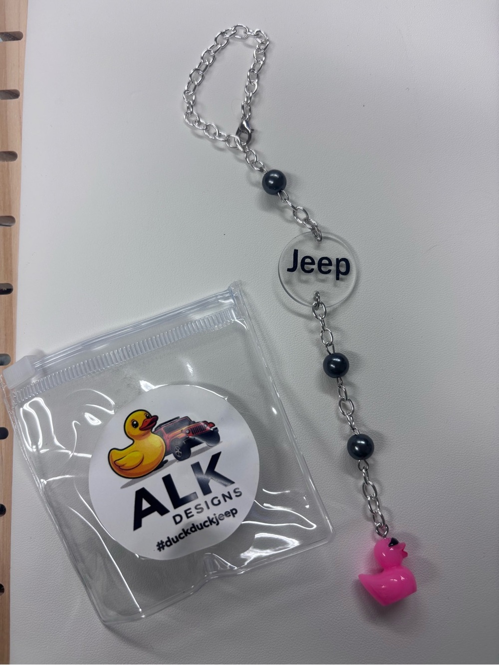 Jeep rearview Mirror Charm/dangle